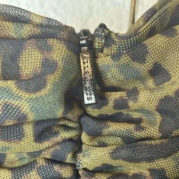 NWT All Saints Tia Halftone long sleeve Sz 2 - Picture 9 of 11